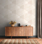 38353-4 Geo Effect Beige Wallpaper by A S Creation