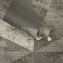 38353-5 Geo Effect Beige Wallpaper by A S Creation