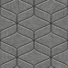 GB 3850 Luciano Geo Charcoal Wallpaper By Belgravia