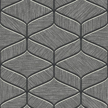 GB 3850 Luciano Geo Charcoal Wallpaper By Belgravia