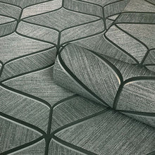 GB 3850 Luciano Geo Charcoal Wallpaper By Belgravia