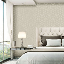 GB 3853 Luciano Geo Beige Wallpaper By Belgravia