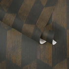 38592-4 Geo Effect Black Wallpaper by A S Creation
