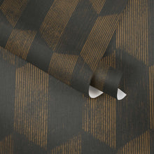 38592-4 Geo Effect Black Wallpaper by A S Creation