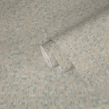 38593-1 Geo Effect Blue Wallpaper by A S Creation