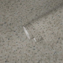 38593-4 Geo Effect Beige Wallpaper by A S Creation