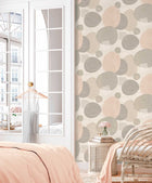 38595-2 Geo Effect Beige Wallpaper by A S Creation