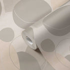 38595-4 Geo Effect Beige Wallpaper by A S Creation