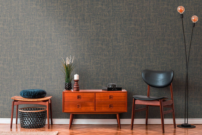 38596-1 Geo Effect Plain Bronze Wallpaper by A S Creation
