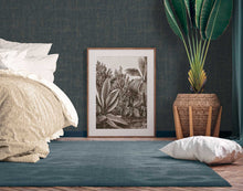 38596-2 Geo Effect Plain Blue Wallpaper by A S Creation