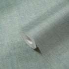 38596-6 Geo Effect Plain Blue Wallpaper by A S Creation