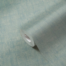 38596-6 Geo Effect Plain Blue Wallpaper by A S Creation