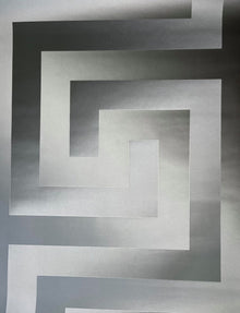 38609-1 Gunmetal Greek Key Versace 5 Wallpaper By A S Creation