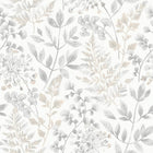 38727 Sigrid Borosan Hem Grey / White Wallpaper by Borastapeter