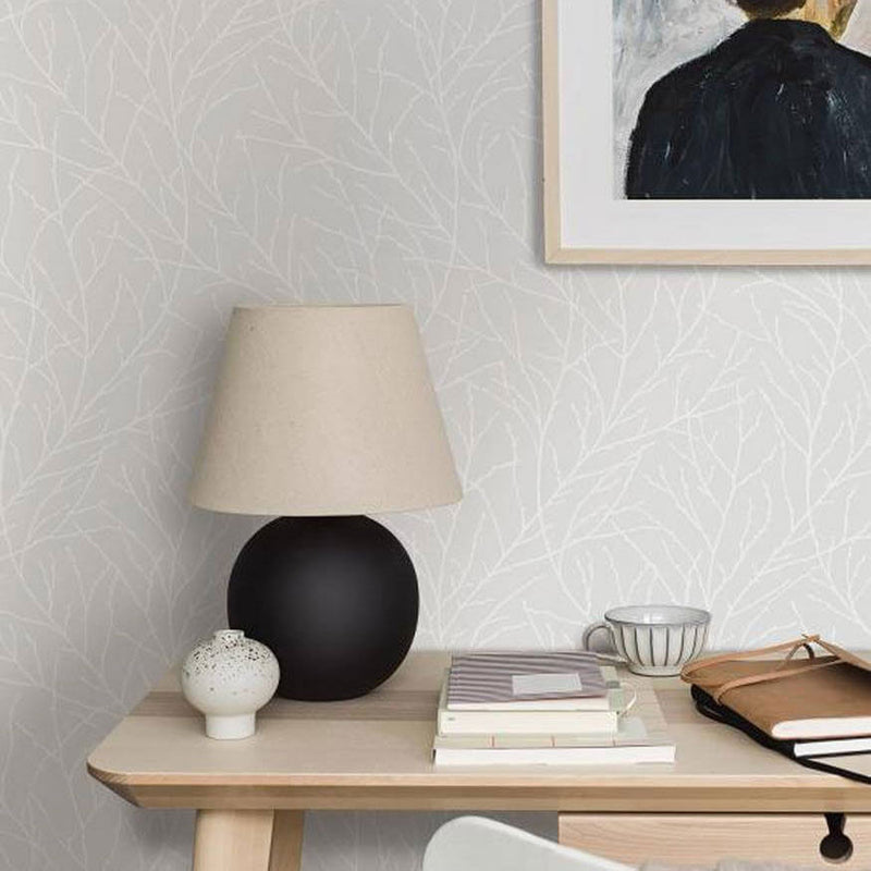 38729 Ivar Borosan Hem Grey Wallpaper by Borastapeter