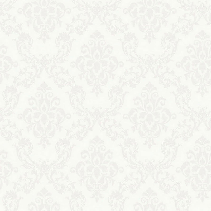 38745 Ottilia Borosan Hem White Wallpaper by Borastapeter