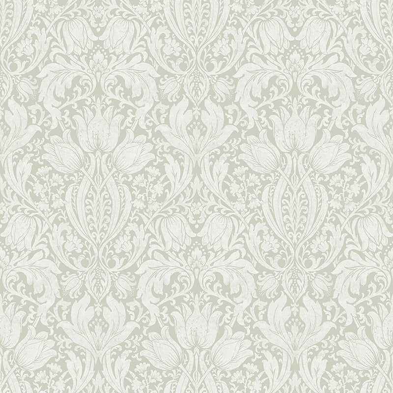 38747 Alba Borosan Hem Green Wallpaper by Borastapeter