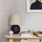 38748 Alba Borosan Hem Grey Wallpaper by Borastapeter