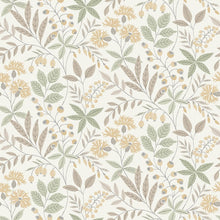 38752 Wilma Borosan Hem Green / Yellow Wallpaper by Borastapeter