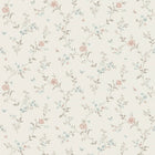 38754 Viktoria Borosan Hem Cream / Pink Wallpaper by Borastapeter
