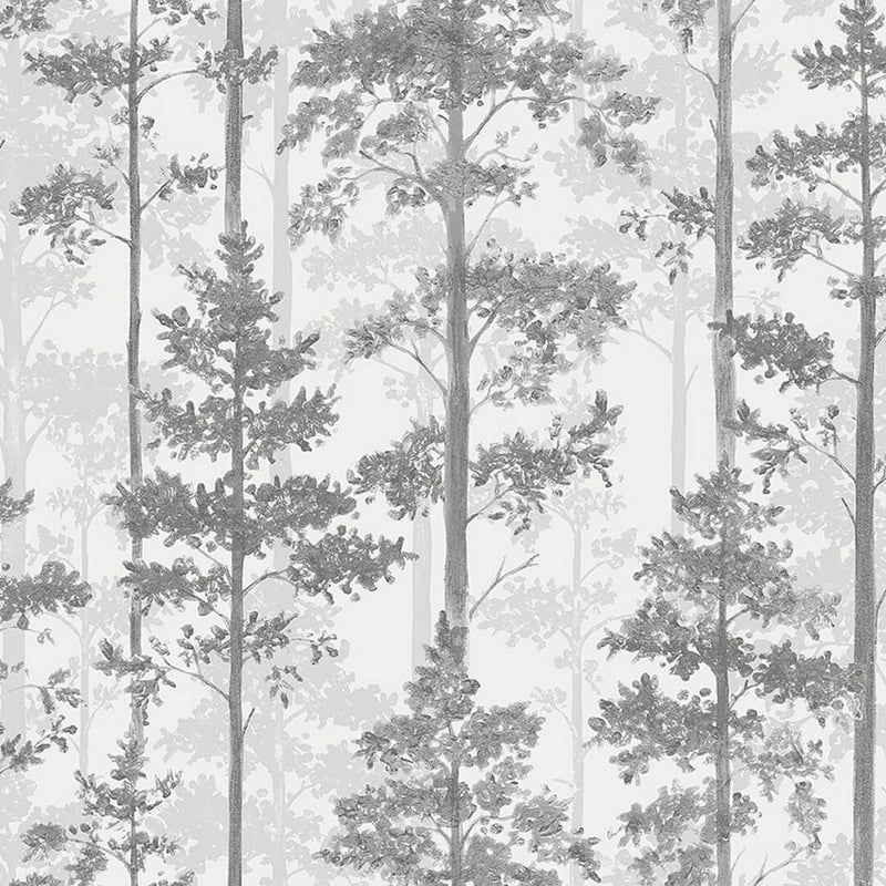 38765 Ronja Borosan Hem Grey Wallpaper by Borastapeter