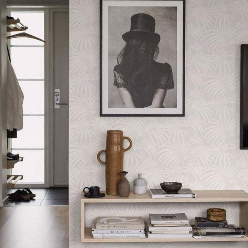 38768 Paula Borosan Hem Grey Wallpaper by Borastapeter