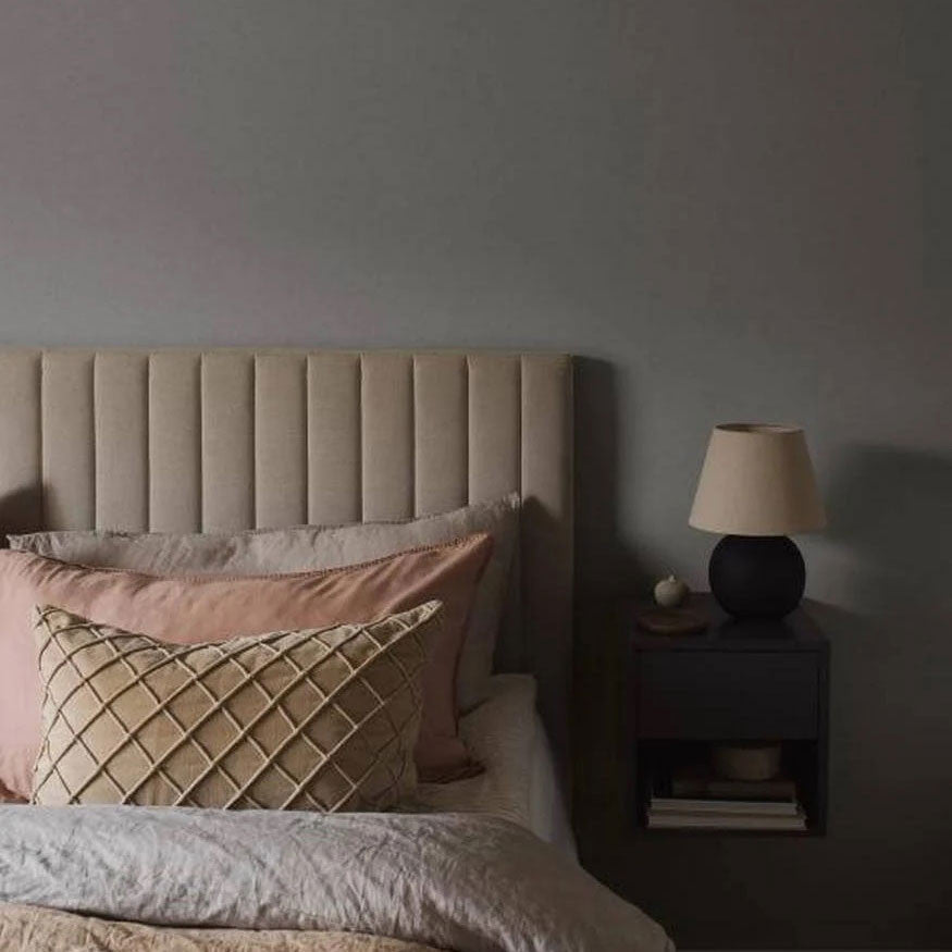 38773 Kim Borosan Hem Charcoal Wallpaper by Borastapeter