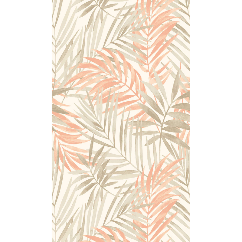 388551 The Wall 4 Cream, Green & Red Mural by A S Creation