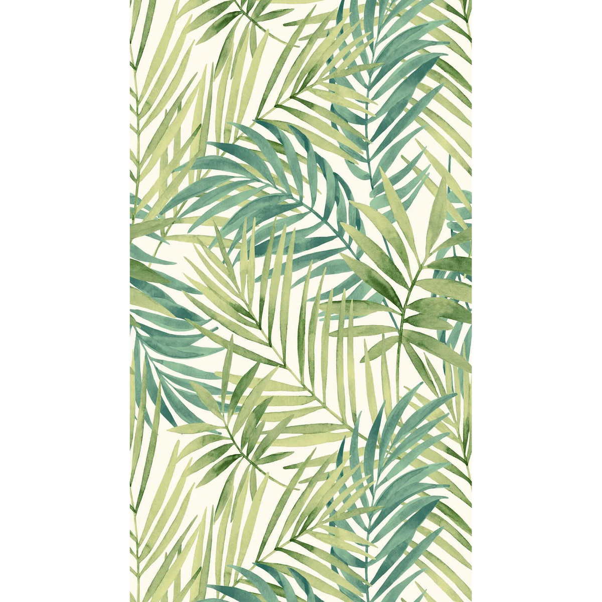 388552 The Wall 4 Cream & Green Mural by A S Creation