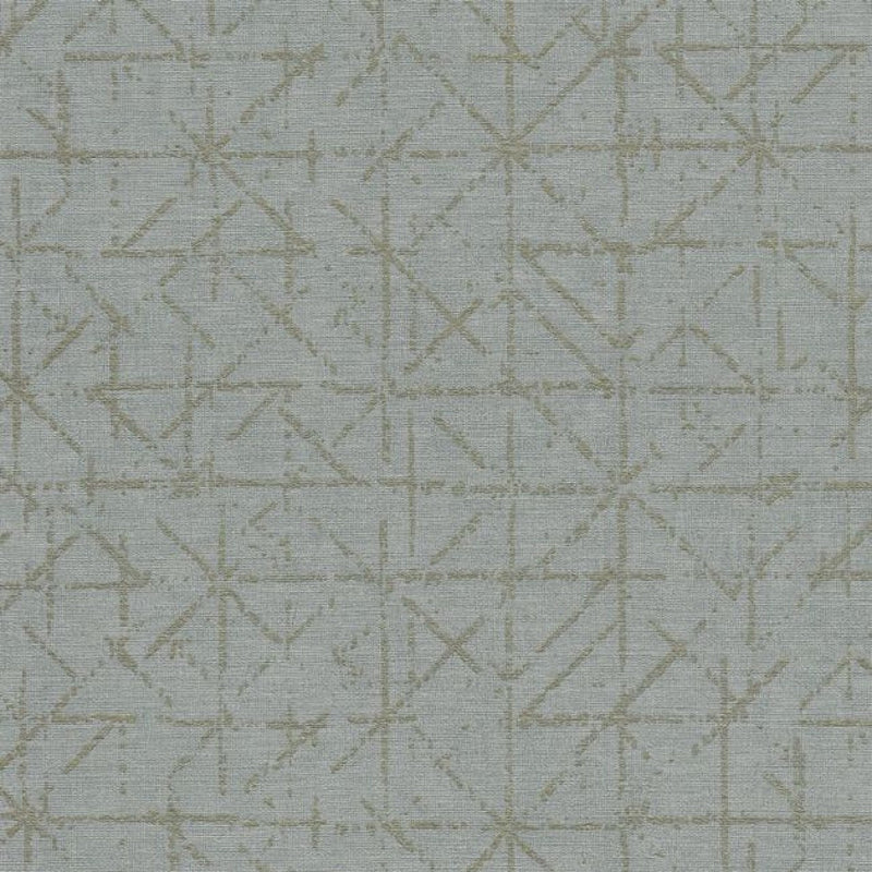 394531 Geometric Sketch Topaz Wallpaper By Eijffinger