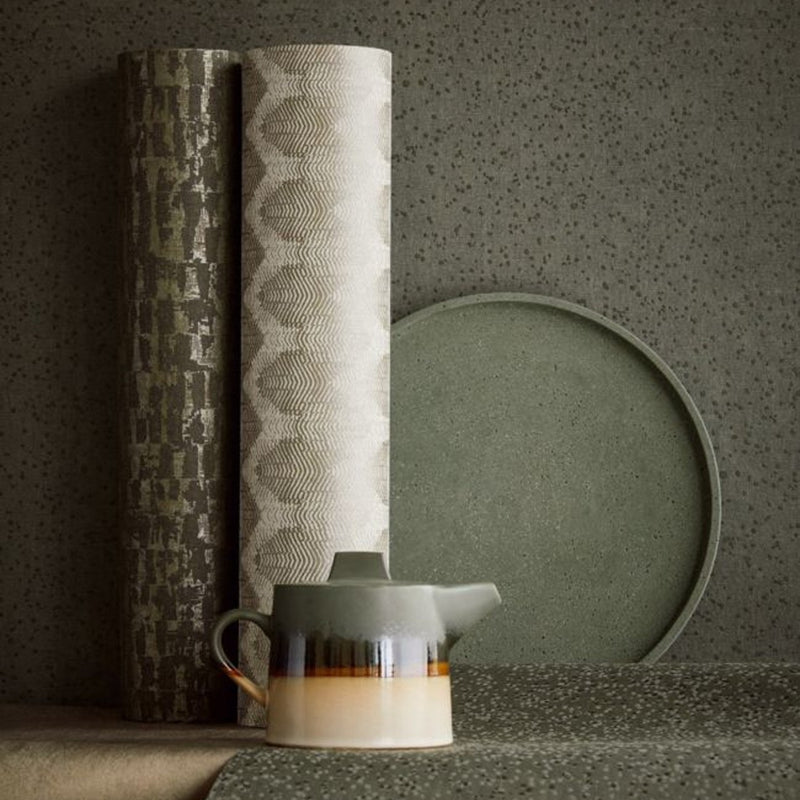 394542 Stipple Topaz Wallpaper By Eijffinger