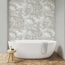 400310 Carlotta Grey Vasari Wallpaper by Rasch