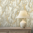 400129 Pandora Grey Gold Vasari Wallpaper by Rasch