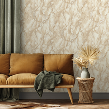 400112 Pandora Caramel Vasari Wallpaper by Rasch