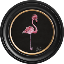 Punk Rocks Fiona on Charcoal Black Framed Art Prints by Brand McKenzie