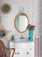 DI3302-1 Capsules Pink Diversity Wallpaper by Tres Tintas