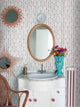 Capsules Pink Diversity Wallpaper by Tres Tintas