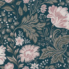 400-96 Dark Blue Ava Sandberg Edition Wallpaper by Sandberg