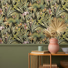 400006 Zanzibar Black Vasari Wallpaper by Rasch