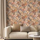 400600 Sofia Vasari Leaf Sandalwood Wallpaper by Rasch