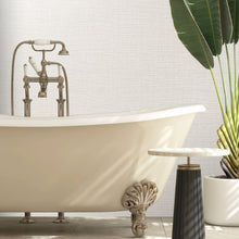 400730 Sofia Vasari Linen Oyster Wallpaper by Rasch