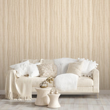400808 Sofia Vasari Stripe Caramel Wallpaper by Rasch