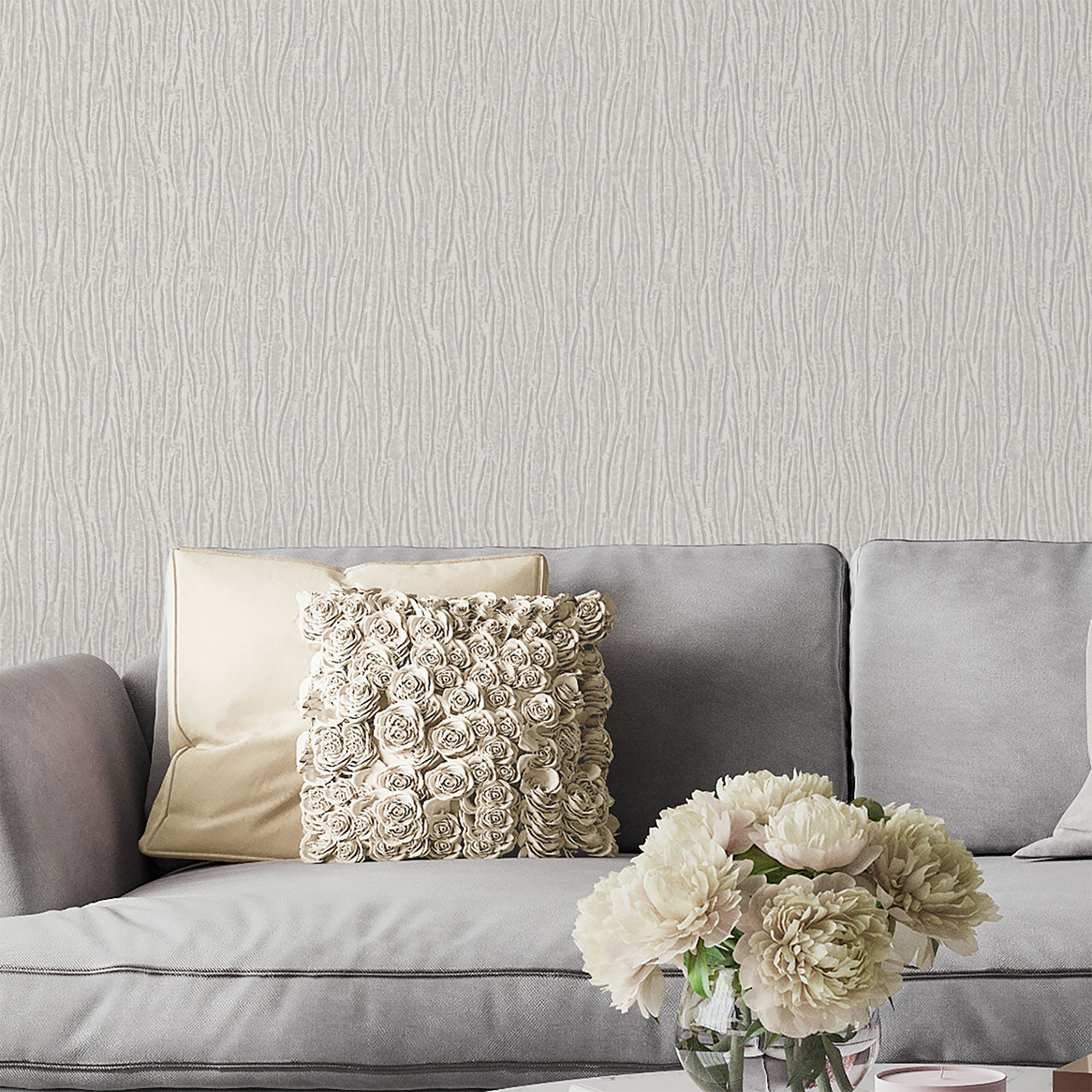 GB 41316 Tiffany Fiore Texture Wallpaper by Belgravia