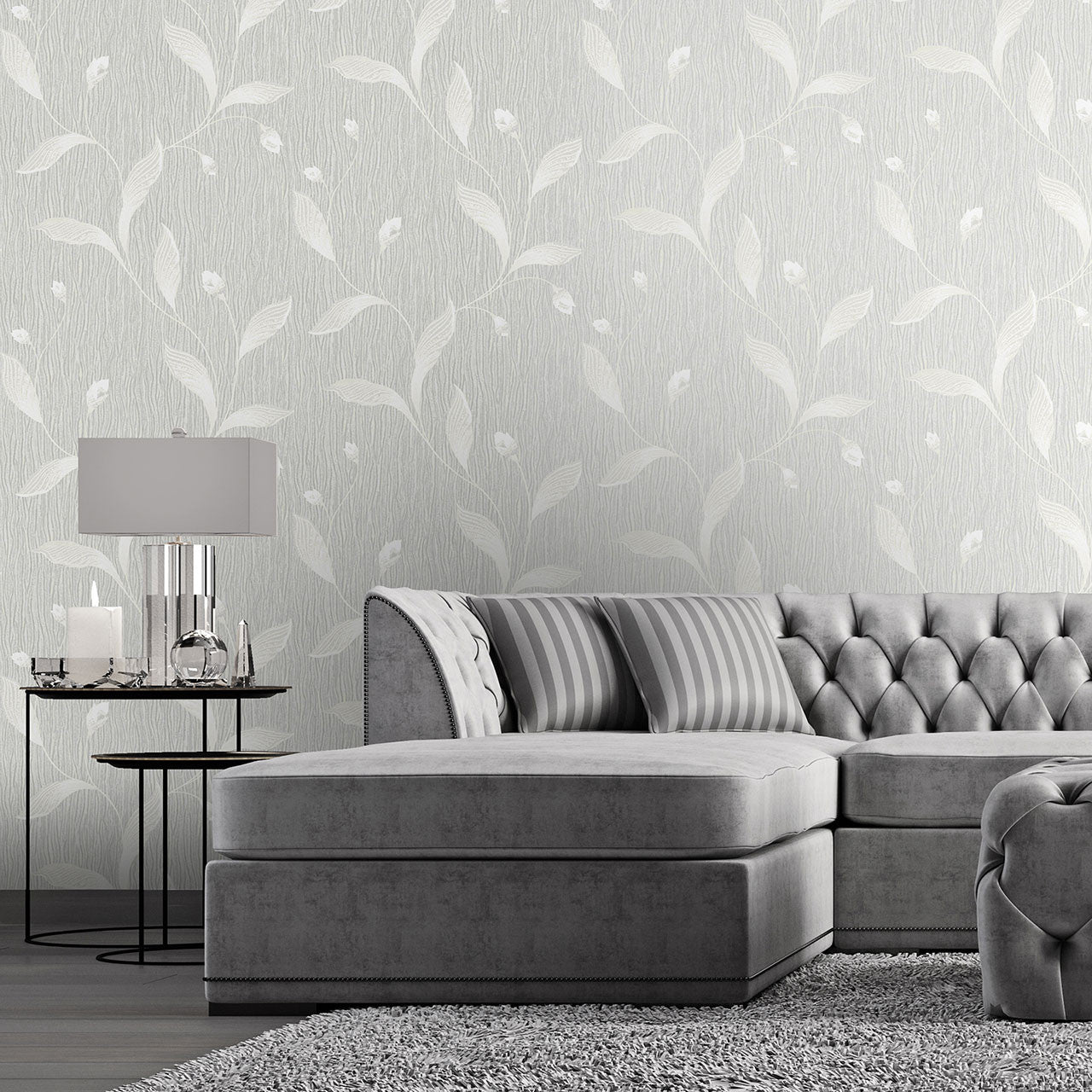 GB 41319 Tiffany Fiore Trail Wallpaper by Belgravia