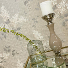 41320 Tiffany Fiore Floral Beige Wallpaper by Belgravia