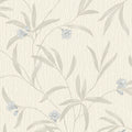 Tiffany Floral Cream/Soft Blue Wallpaper by Belgravia