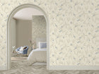 41333 Tiffany Floral Cream/Soft Blue Wallpaper by Belgravia