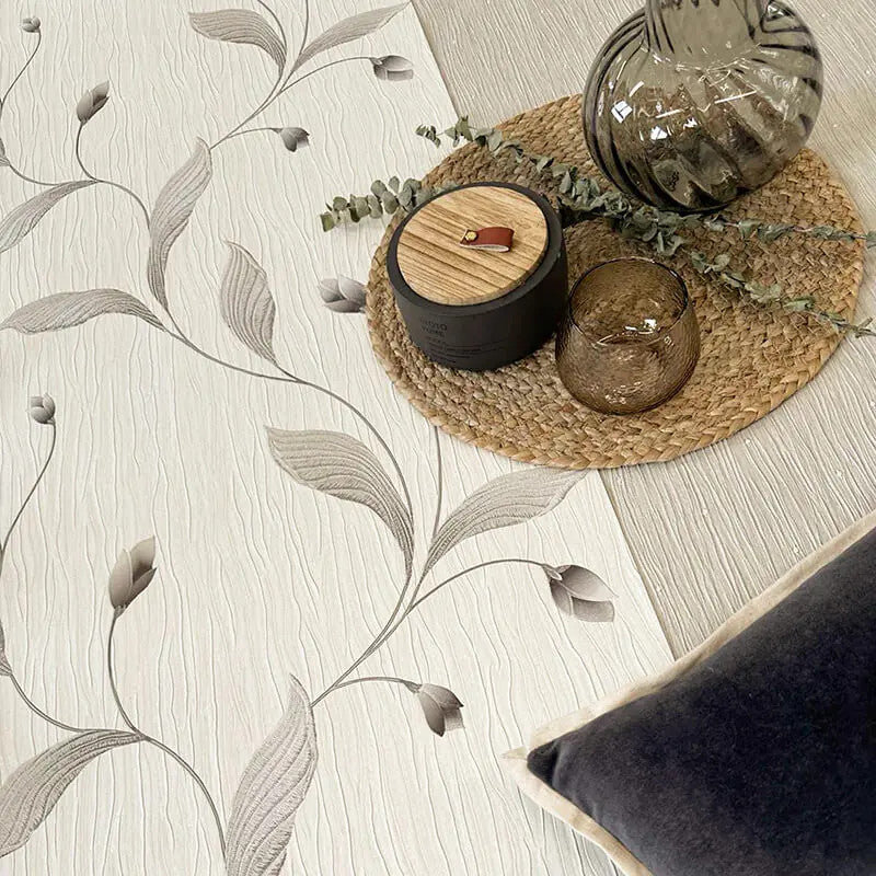41338 Tiffany Trail Charcoal Wallpaper by Belgravia