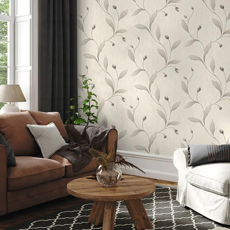 41338 Tiffany Trail Charcoal Wallpaper by Belgravia