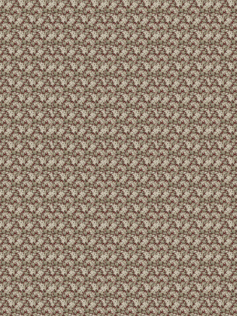 4161 Aratorp Dark Multi and Red Alla Tiders Hus Wallpaper by Boråstapeter